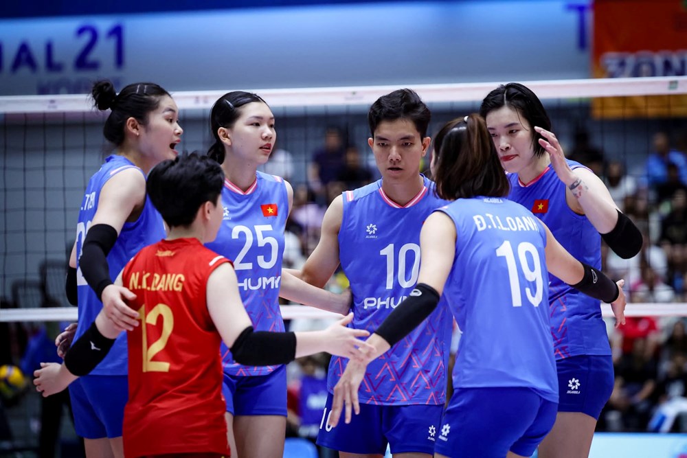Kết quả bóng chuyền nữ SEA V.League 2025: Việt Nam và Thái Lan toàn thắng - ảnh 1