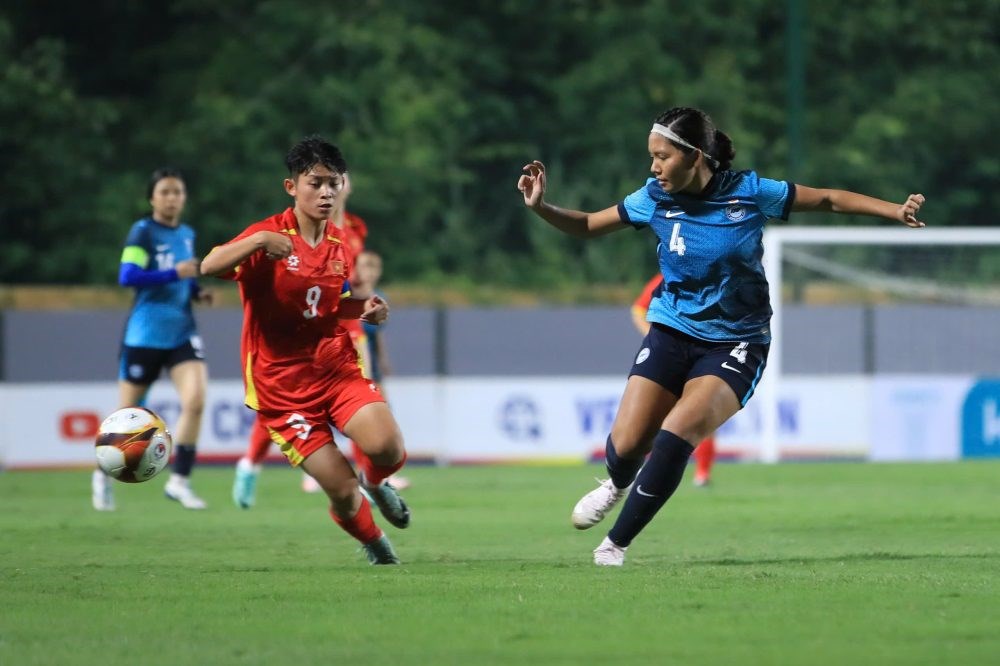 U20 nữ Việt Nam khởi đầu tưng bừng tại vòng loại châu Á - ảnh 1