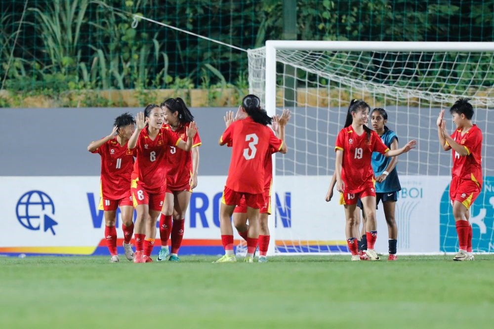 U20 nữ Việt Nam khởi đầu tưng bừng tại vòng loại châu Á - ảnh 2