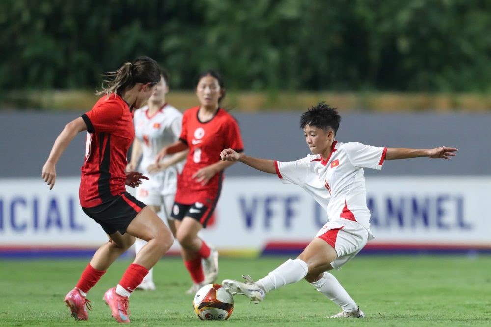 Thắng trận thứ hai, U20 nữ Việt Nam rộng cửa vào VCK châu Á - ảnh 1