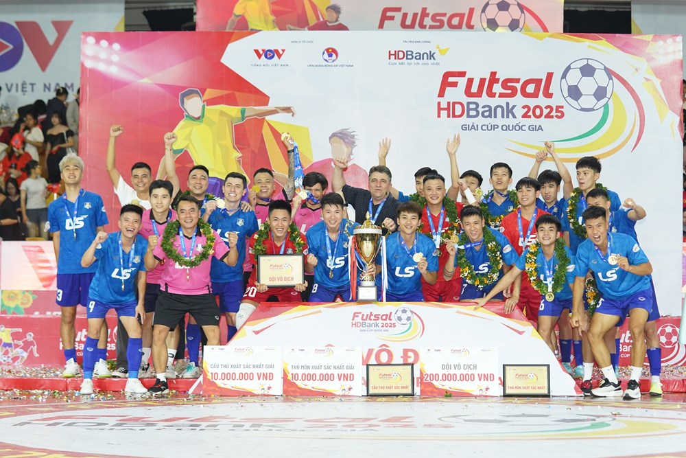 Thái Sơn Bắc bảo vệ thành công chức vô địch Futsal Cúp Quốc gia 2025 - ảnh 3