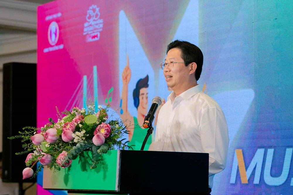 Khoảng 12.000 VĐV tham dự Giải VPBank Đất Sen Hồng Music Marathon 2025 - ảnh 1