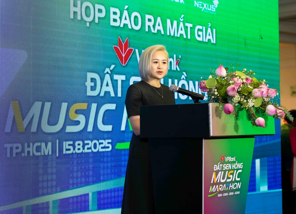 Khoảng 12.000 VĐV tham dự Giải VPBank Đất Sen Hồng Music Marathon 2025 - ảnh 2