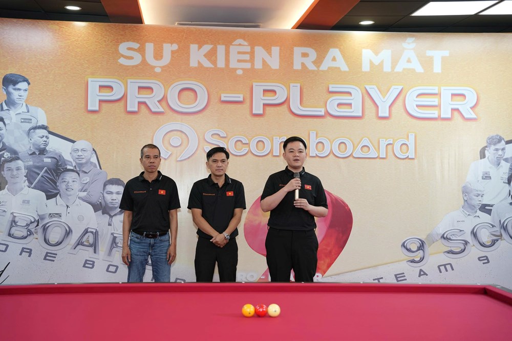 Trần Quyết Chiến cùng “dàn sao” Billiards Việt Nam ấn tượng về bảng điểm thông minh 9Scoreboard  - ảnh 4