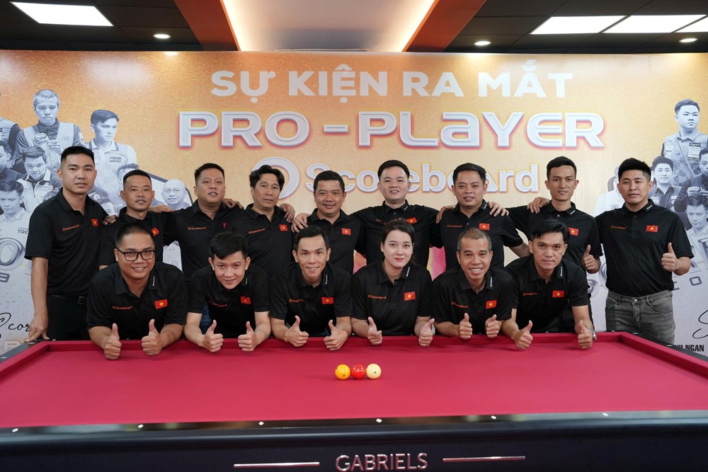 Trần Quyết Chiến cùng “dàn sao” Billiards Việt Nam ấn tượng về bảng điểm thông minh 9Scoreboard  - ảnh 2