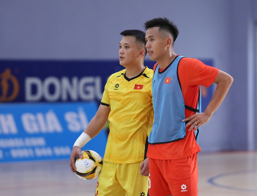 Tuyển Futsal Việt Nam bước vào tập luyện, chuẩn bị cho vòng loại giải châu Á 2026 - ảnh 2