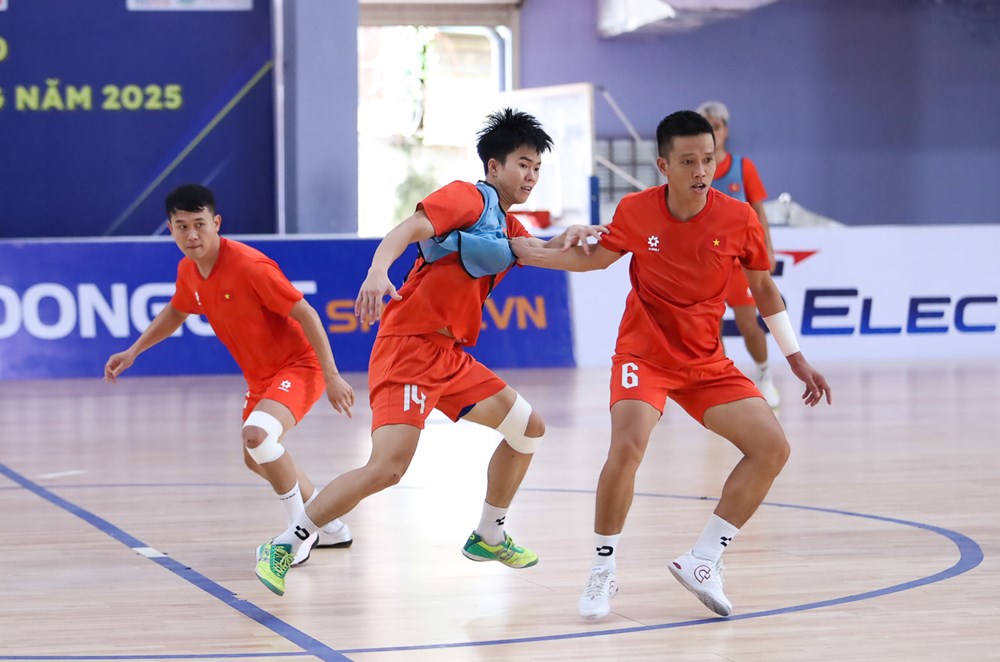 Tuyển Futsal Việt Nam bước vào tập luyện, chuẩn bị cho vòng loại giải châu Á 2026 - ảnh 1