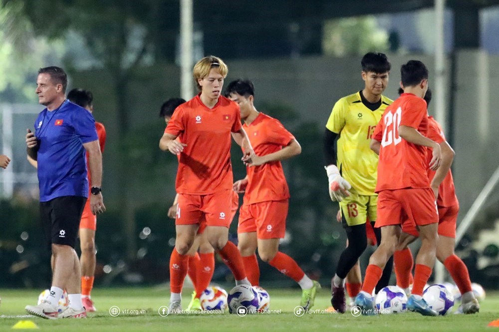 U23 Việt Nam đã hội quân tại địa điểm diễn ra vòng loại U23 châu Á 2026 - ảnh 1