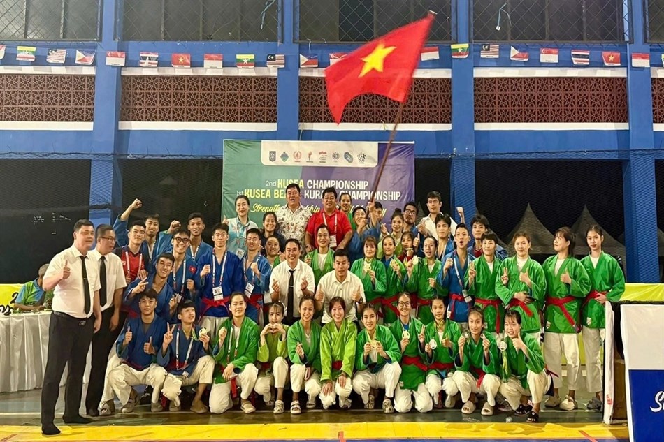 Kurash Việt Nam thi đấu thành công tại giải Đông Nam Á - ảnh 1