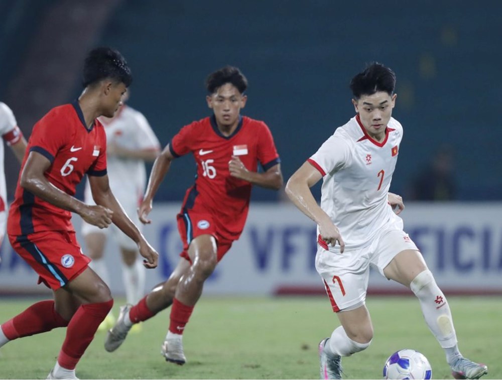 Thắng Singapore, U23 Việt Nam rộng cửa vào VCK U23 châu Á 2026 - ảnh 3