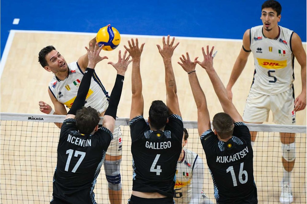 Lịch thi đấu bán kết bóng chuyền nam thế giới hôm nay 27.9: Đại chiến châu Âu - ảnh 1