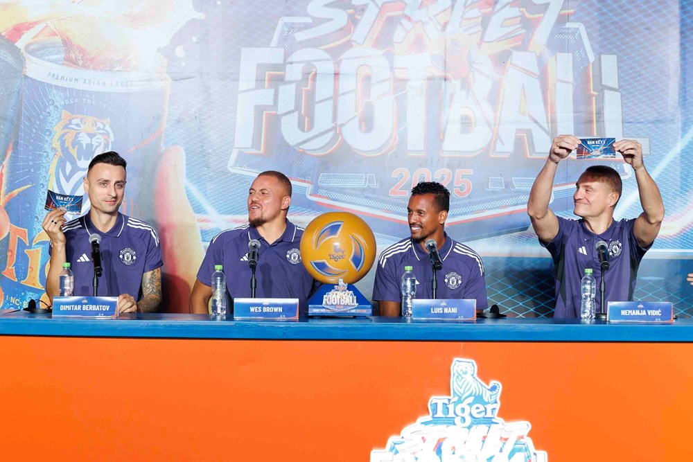 Bốn huyền thoại Manchester United tiếp sức chung kết toàn quốc Tiger Street Football 2025 - ảnh 4
