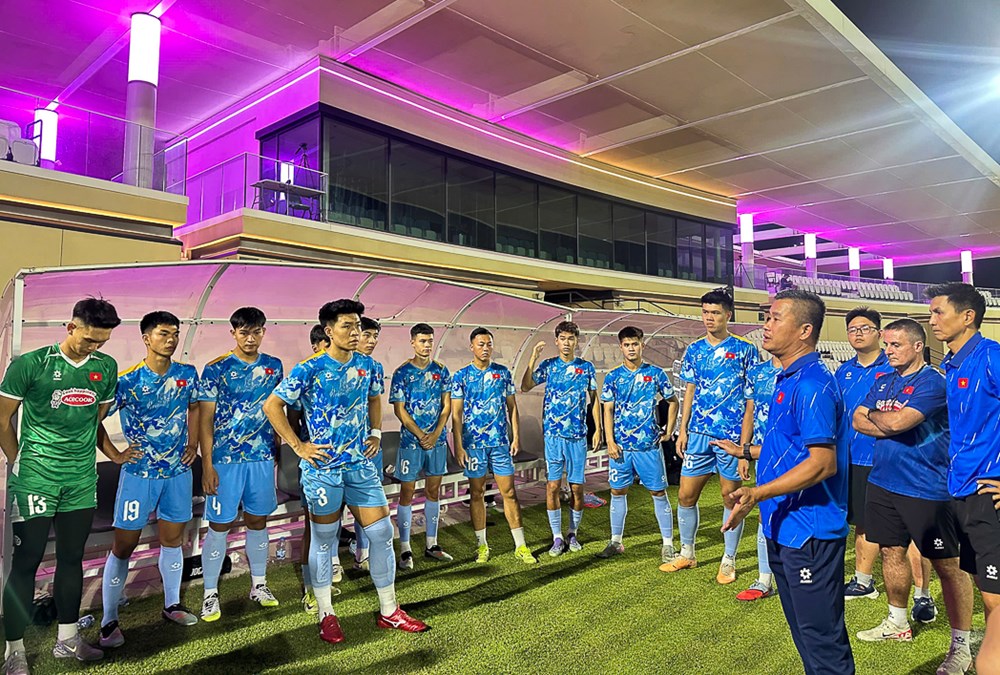 U23 Việt Nam tiếp tục có màn trình diễn tốt trước U23 Qatar - ảnh 1