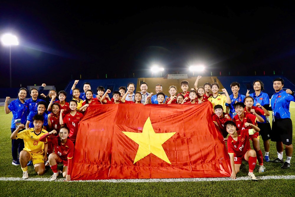 U17 nữ Việt Nam vượt qua Vòng loại U17 châu Á 2026 - ảnh 3