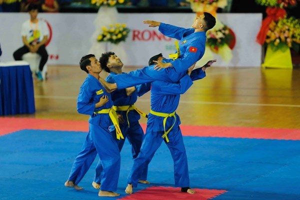 Vovinam Việt Nam tranh tài tại giải thế giới - ảnh 1