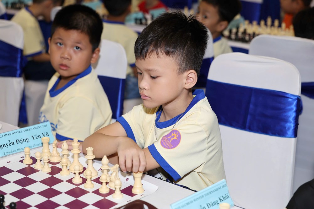 Sân chơi đam mê của các kỳ thủ nhí - ảnh 5