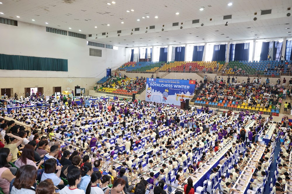 Sân chơi đam mê của các kỳ thủ nhí - ảnh 1