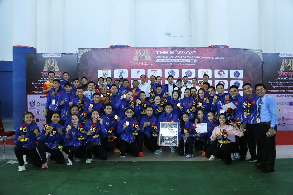 Vovinam Việt Nam bảo vệ thành công ngôi đầu giải thế giới 2025 - ảnh 4