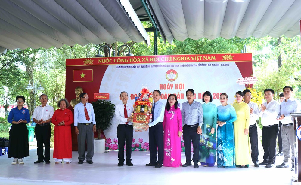 Phường Xuân Hòa (TP.HCM) tổ chức Ngày hội Đại đoàn kết toàn dân tộc 2025 - ảnh 1