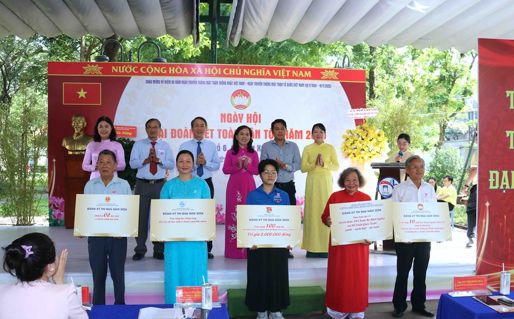 Phường Xuân Hòa (TP.HCM) tổ chức Ngày hội Đại đoàn kết toàn dân tộc 2025 - ảnh 5