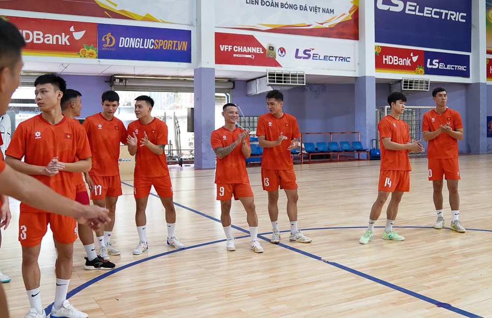 Đội tuyển Futsal Việt Nam hội quân tại TP.HCM, chuẩn bị cho SEA Games 33 - ảnh 3