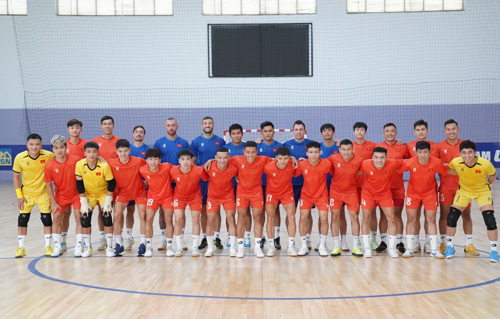 Đội tuyển Futsal Việt Nam hội quân tại TP.HCM, chuẩn bị cho SEA Games 33 - ảnh 1
