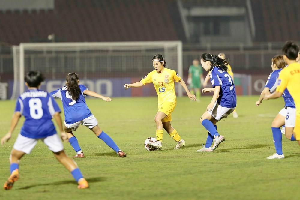 CLB nữ TP.HCM hoàn thành mục tiêu đầu tiên tại “Cúp C1 châu Á” - ảnh 1