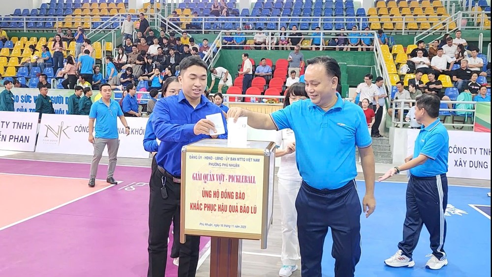 Phường Phú Nhuận (TP.HCM) tổ chức Hội thao, vận động hơn 1 tỉ đồng chăm lo cho người dân khó khăn - ảnh 2