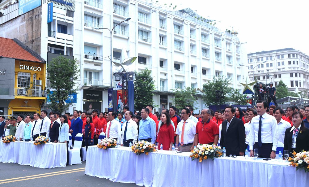Đoàn Thể thao Việt Nam khu vực phía Nam làm lễ xuất quân tham dự SEA Games 33 - ảnh 3