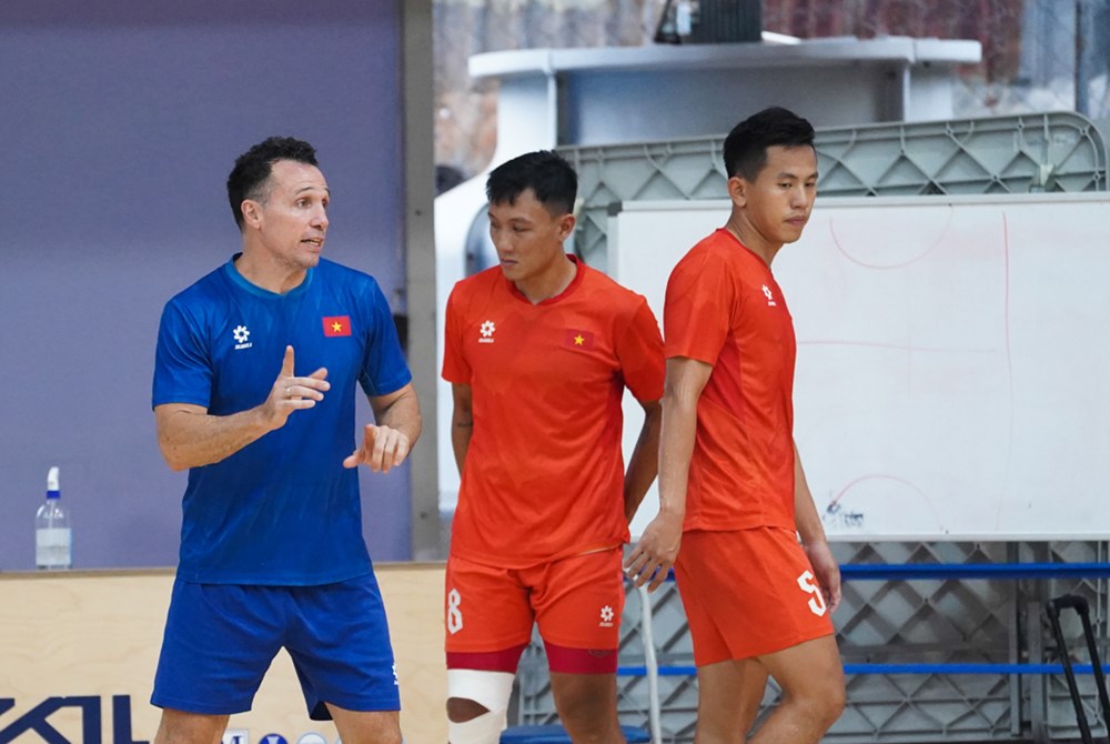 Đội tuyển Futsal Việt Nam tích cực chuẩn bị cho SEA Games 33 - ảnh 1