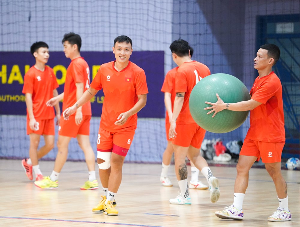 Đội tuyển Futsal Việt Nam tích cực chuẩn bị cho SEA Games 33 - ảnh 3