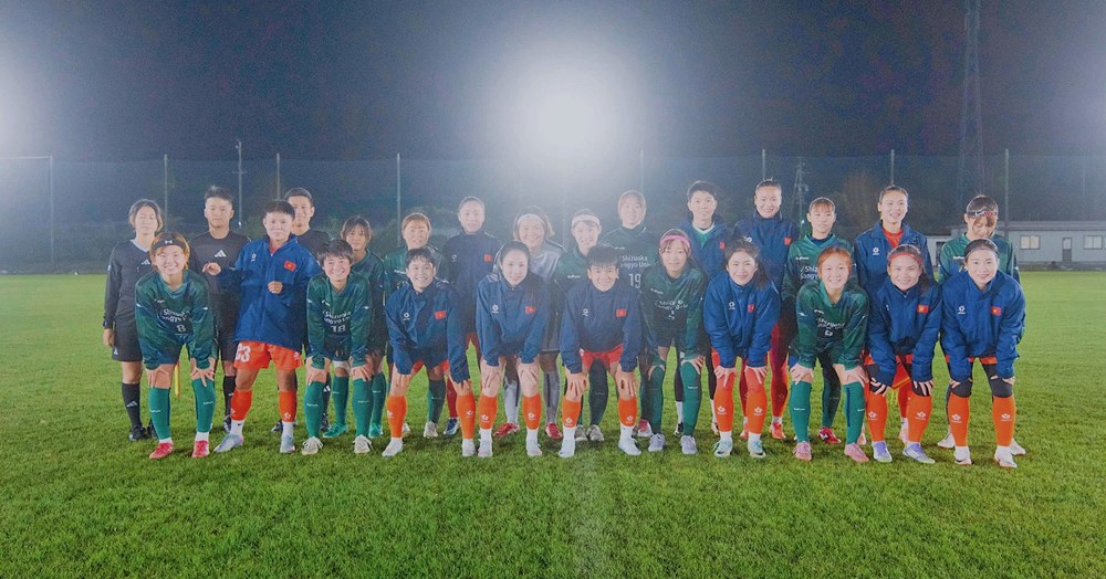 Đội tuyển nữ Việt Nam có thêm trận đấu bổ ích trong chuyến tập huấn Nhật Bản - ảnh 1