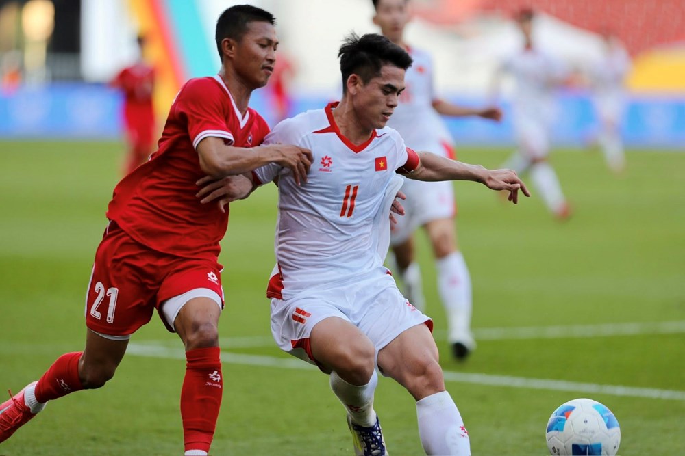 Thắng U22 Lào, U22 Việt Nam có khởi đầu thuận lợi tại SEA Games 33 - ảnh 4