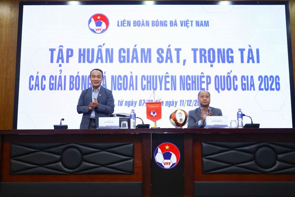 Tập huấn giám sát và trọng tài các giải bóng đá ngoài chuyên nghiệp quốc gia 2026 - ảnh 2