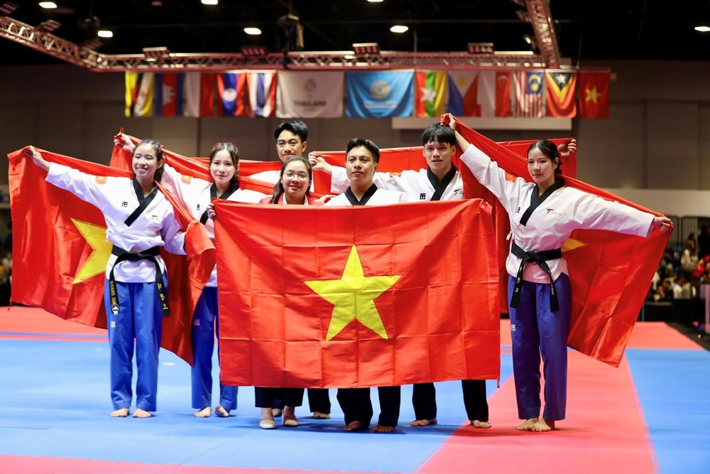Vượt qua chủ nhà Thái Lan, Taekwondo mang về tấm HCV thứ hai cho Việt Nam - ảnh 3