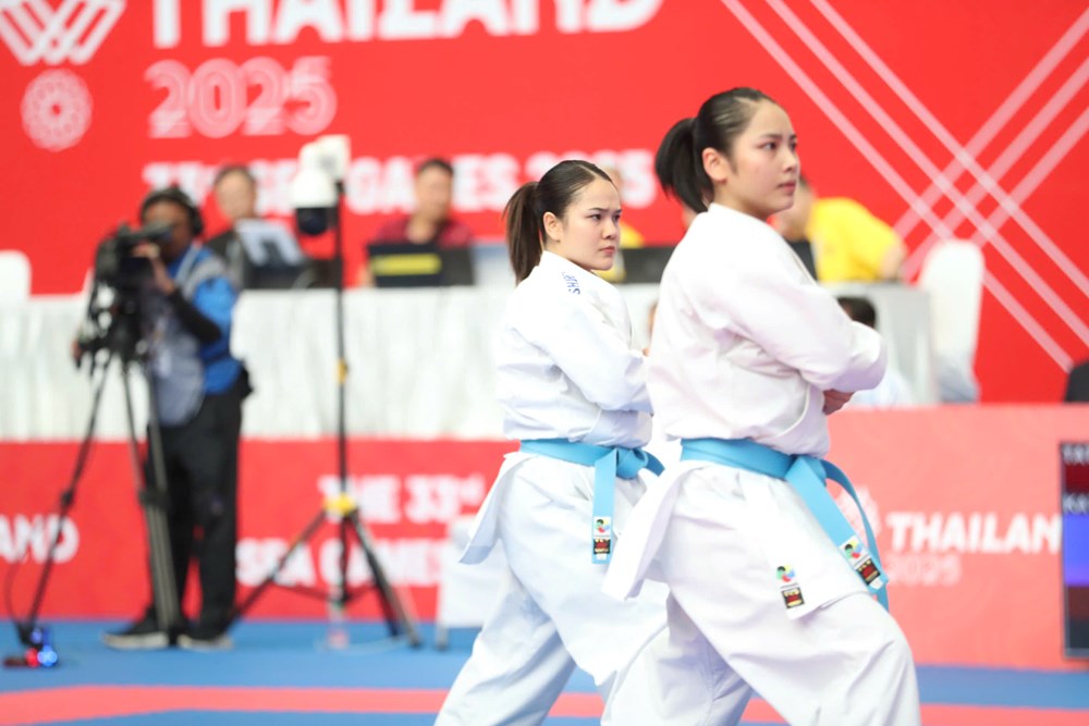 Karate Việt Nam giành HCV đầu tiên tại SEA Games 33 - ảnh 2