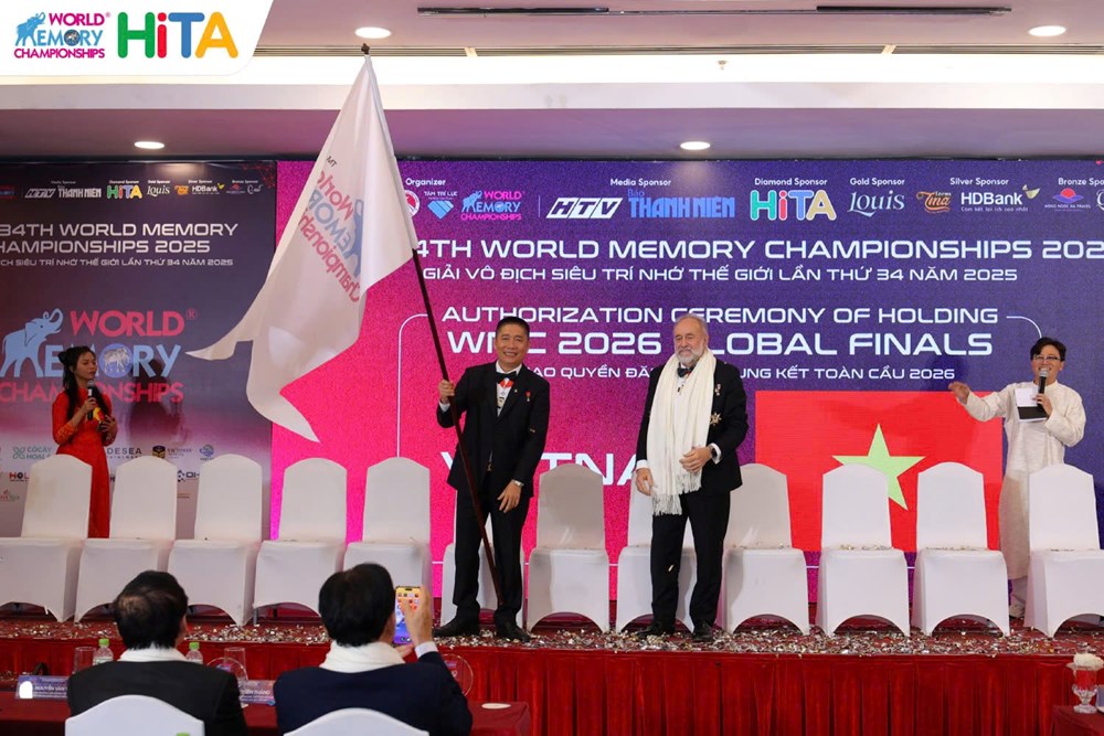 Việt Nam tổ chức thành công Giải “Siêu trí nhớ thế giới” 2025, để lại ấn tượng với bạn bè quốc tế - ảnh 4