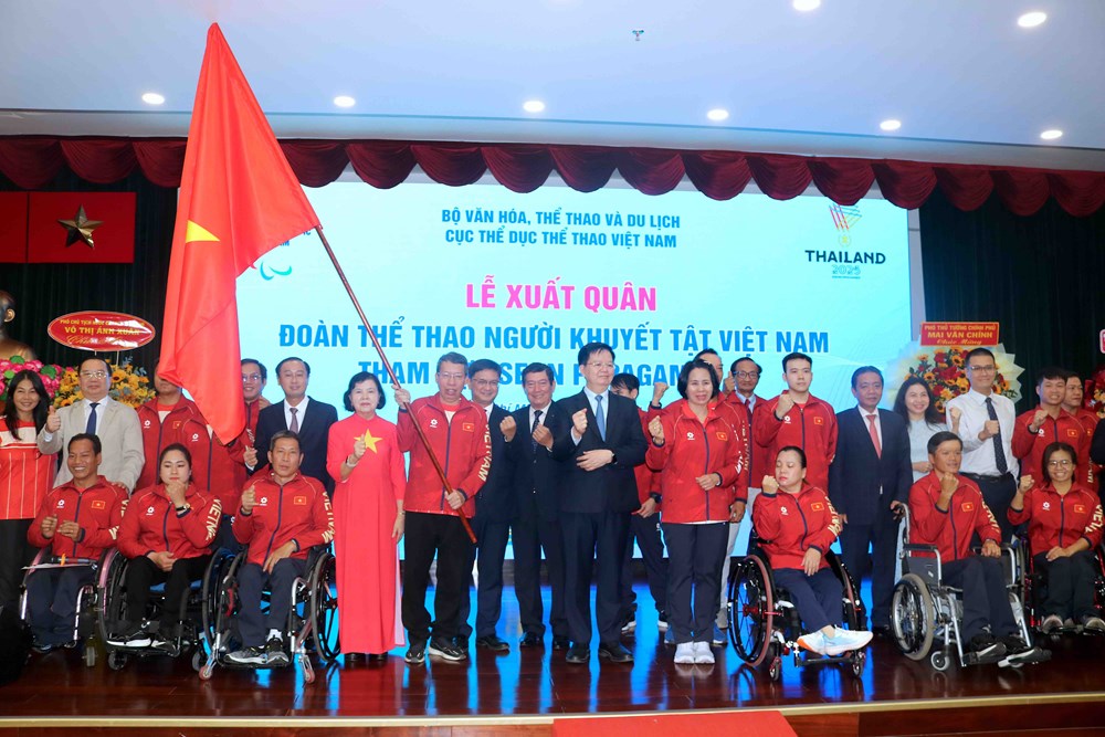 Đoàn Thể thao người khuyết tật Việt Nam sẵn sàng chinh phục ASEAN Para Games 13 - ảnh 7