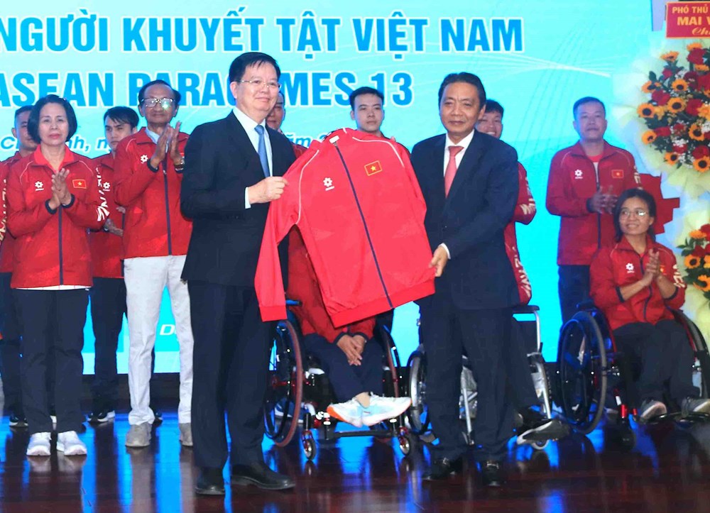 Đoàn Thể thao người khuyết tật Việt Nam sẵn sàng chinh phục ASEAN Para Games 13 - ảnh 3