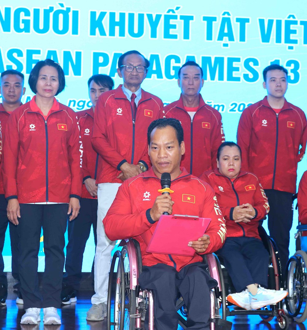 Đoàn Thể thao người khuyết tật Việt Nam sẵn sàng chinh phục ASEAN Para Games 13 - ảnh 6