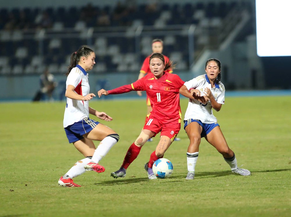 Mất bàn thắng hợp lệ, đội tuyển nữ Việt Nam lỡ hẹn với “ngôi hậu” SEA Games 33 - ảnh 1