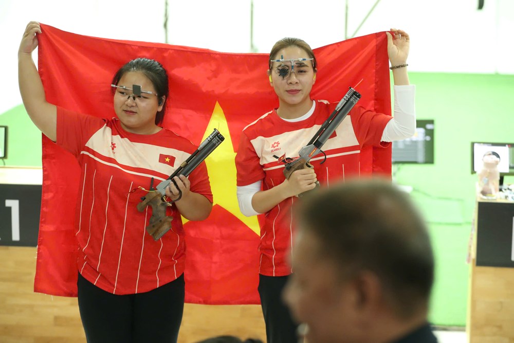 Phá thêm kỷ lục, Trịnh Thu Vinh có được HCV thứ tư tại SEA Games 33 - ảnh 3