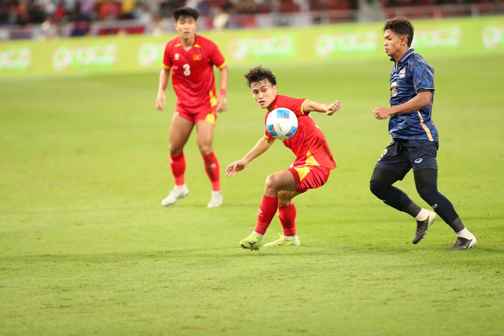 Ngược dòng ngoạn mục trước Thái Lan, U22 Việt Nam vô địch SEA Games 33 - ảnh 3