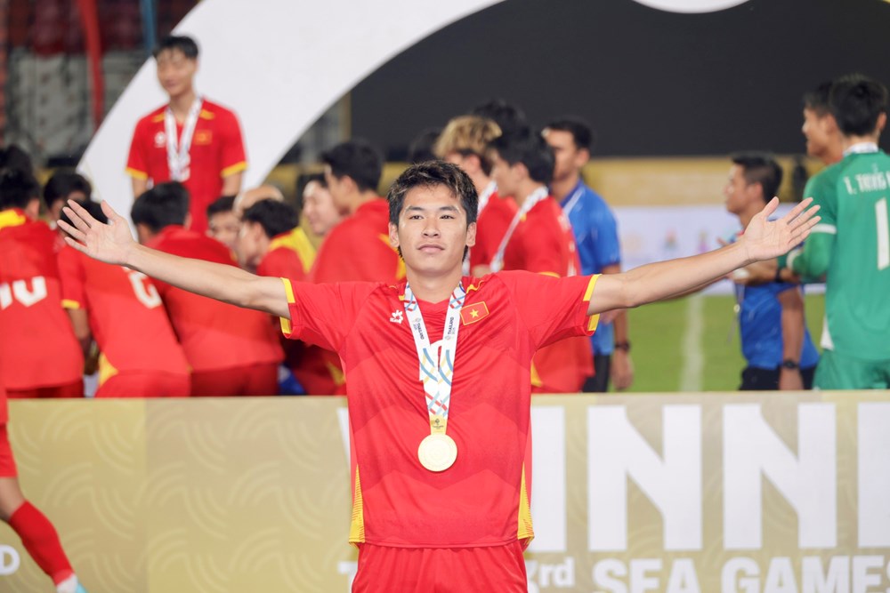 “Những người hùng” của U22 Việt Nam nói gì về chức vô địch SEA Games 33? - ảnh 4
