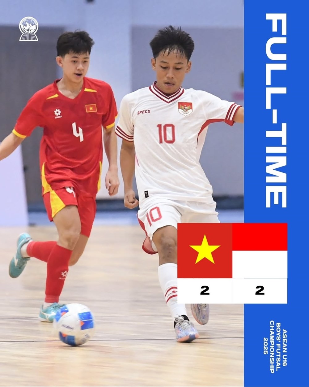 Futsal Việt Nam ra quân ấn tượng tại 2 giải trẻ Đông Nam Á - ảnh 2