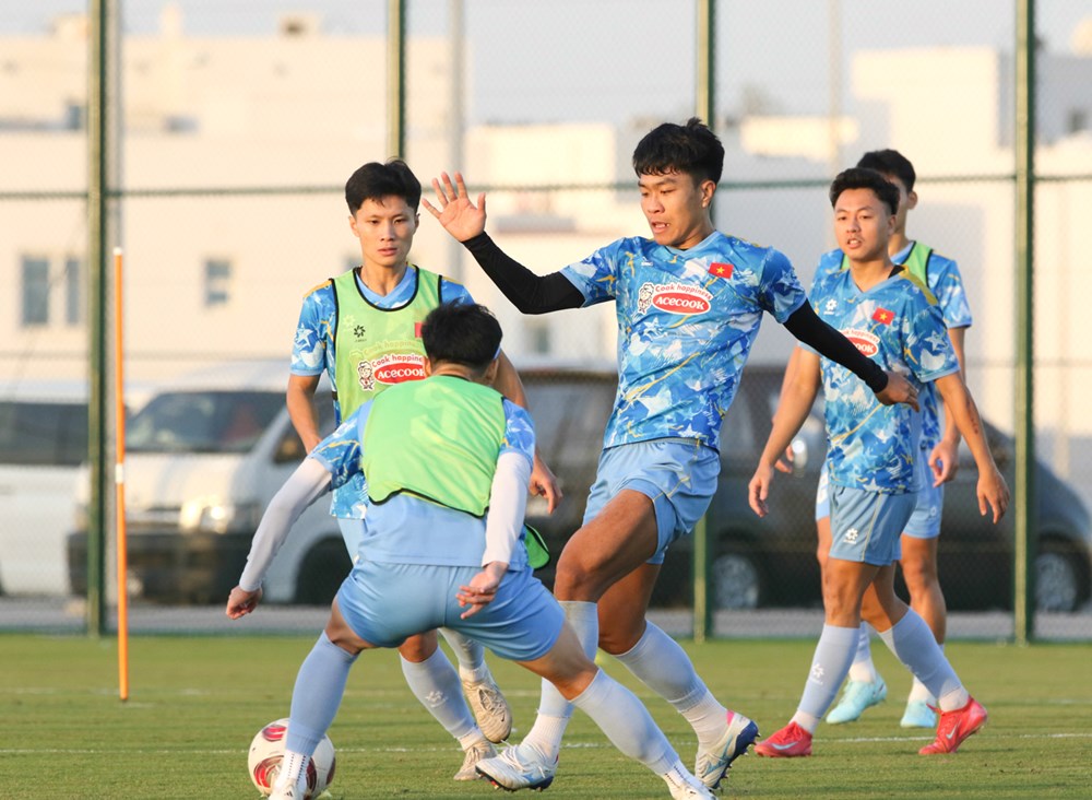 U23 Việt Nam chuẩn bị cho trận giao hữu với U23 Syria - ảnh 3