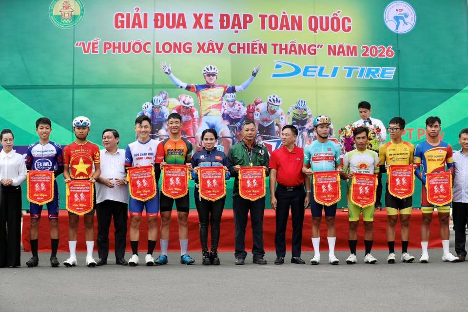 Khởi tranh Giải xe đạp toàn quốc “Về Phước Long xây chiến thắng” 2026 - ảnh 1