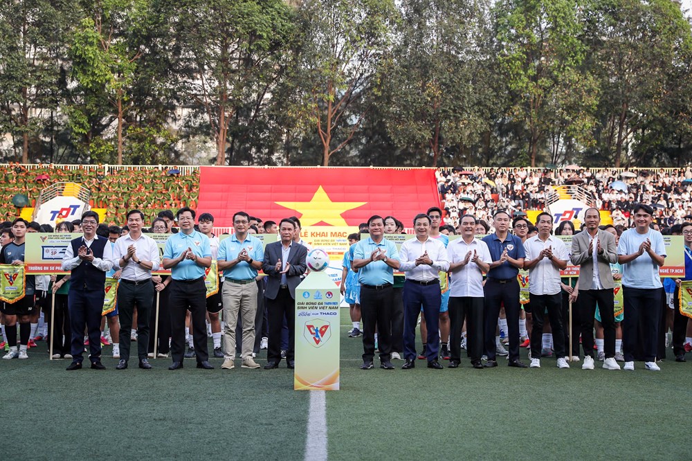 Tưng bừng khai mạc Ngày hội bóng đá sinh viên lớn nhất năm - ảnh 4