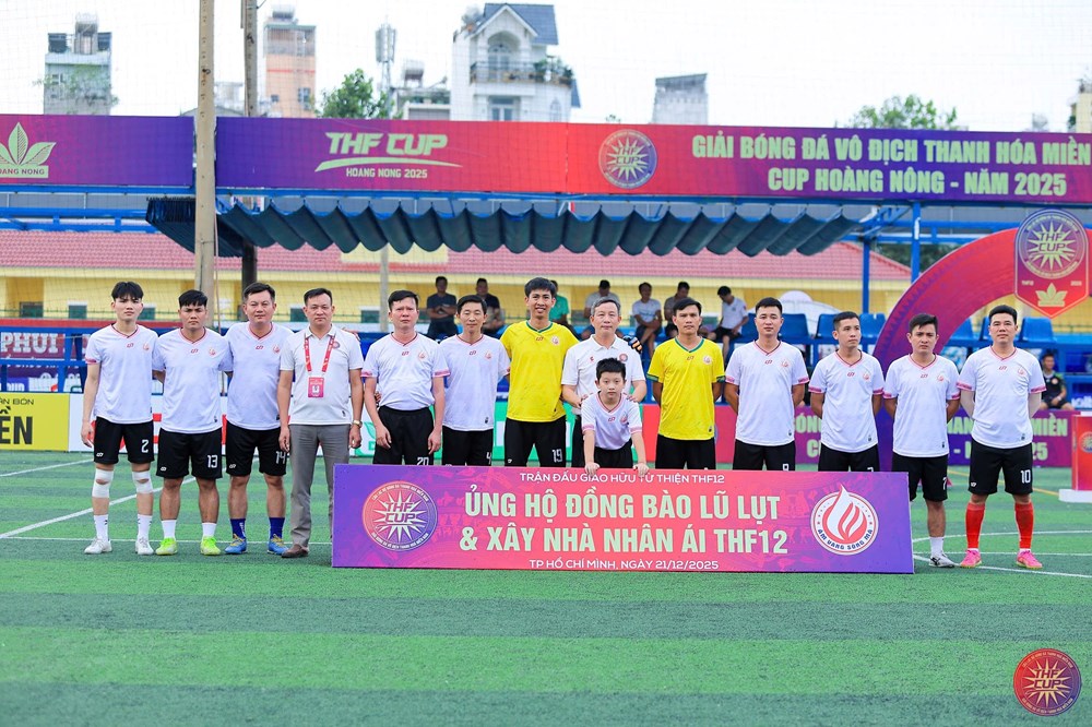 Giải bóng đá Thanh Hoá miền Nam gây quỹ xây nhà nhân ái cho hộ nghèo - ảnh 3