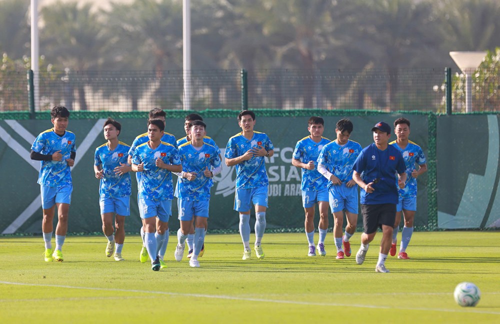 U23 Việt Nam sẵn sàng cho trận đấu quyết định với chủ nhà U23 Saudi Arabia - ảnh 1